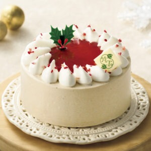 Afternoon Tea　紅茶とベリーのクリスマスケーキ（洋梨入り）