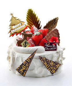 〈デ・レーヴ　タカハシ〉たっぷり苺のノエルの森