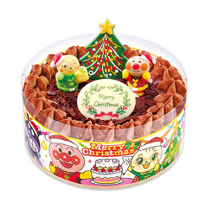 それいけ！アンパンマンチョコケーキ（クリスマスパーティー）