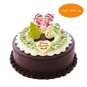 クリスマスチョコデコレーションケーキ