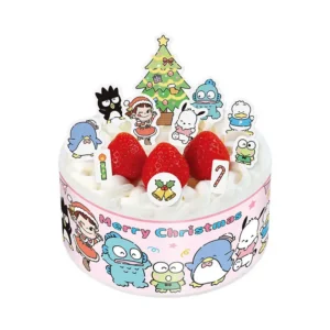 クリスマスはぴだんぶいショートケーキ