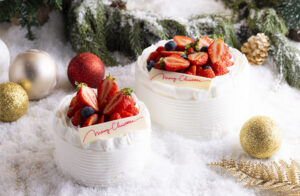 クリスマス　ショートケーキ　直径12cm / 4,800円・直径15cm