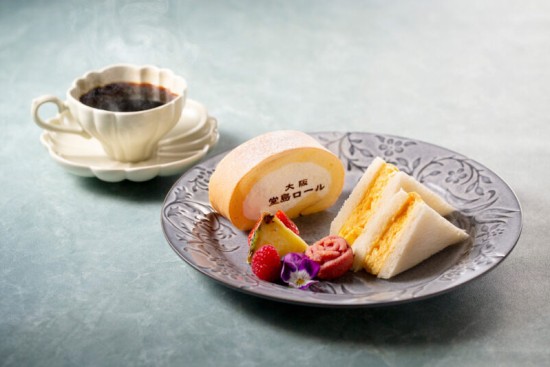 安定経営「堂島ロール」のショップ&カフェ