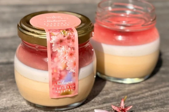 素材と製法にこだわったプリンです。