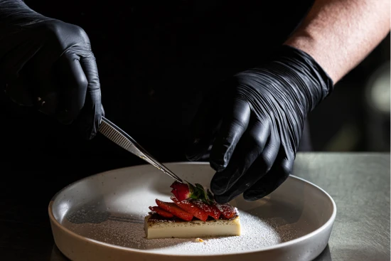 長崎の食材を活かしたイタリア料理のコースを提供