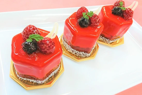 人気のケーキ「ショコラフランボワ」