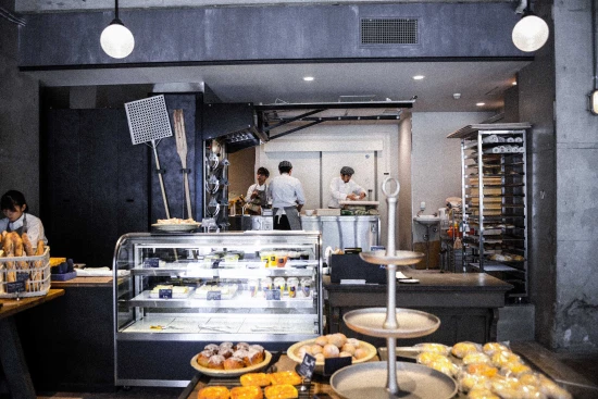 THE OPEN BAKERY Sandwich&Coffeeの職場写真